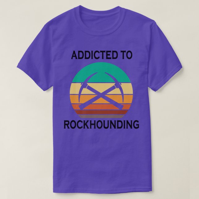 Ironic Saying Rocks Rockhounding Earth Science Pre T-Shirt (Design Front)