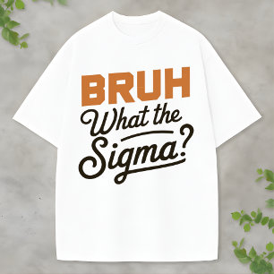 Ironic Sigma Joke Humor Tee Internet Slang Graphic