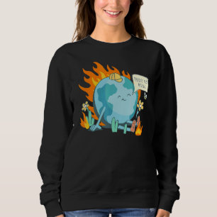 Ironic Spanish Climate Change Statement Todo Va Bi Sweatshirt