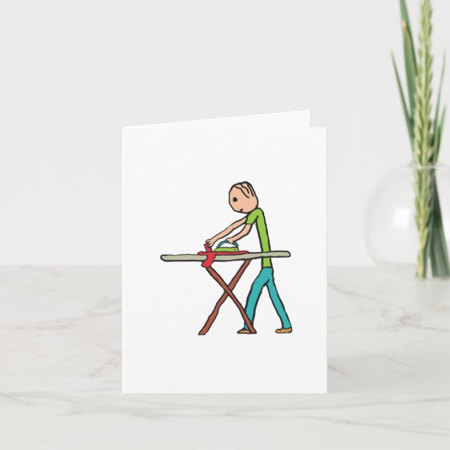 Ironing Card (Front)