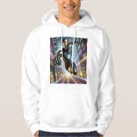 Ironman Futuristic City Rush Hoodie – Neon Hero Co