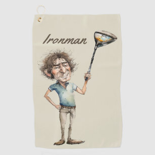 Ironman Golfer Golf Towel