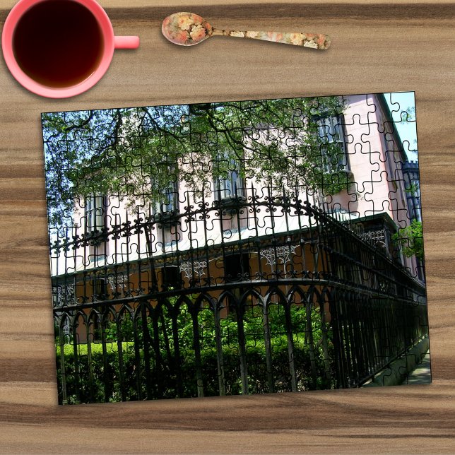 Ironwork of Southern Mansion in Savannah GA Jigsaw Puzzle (Creator Uploaded)