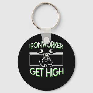 Ironworker Paid To Get High Ironworker Key Ring