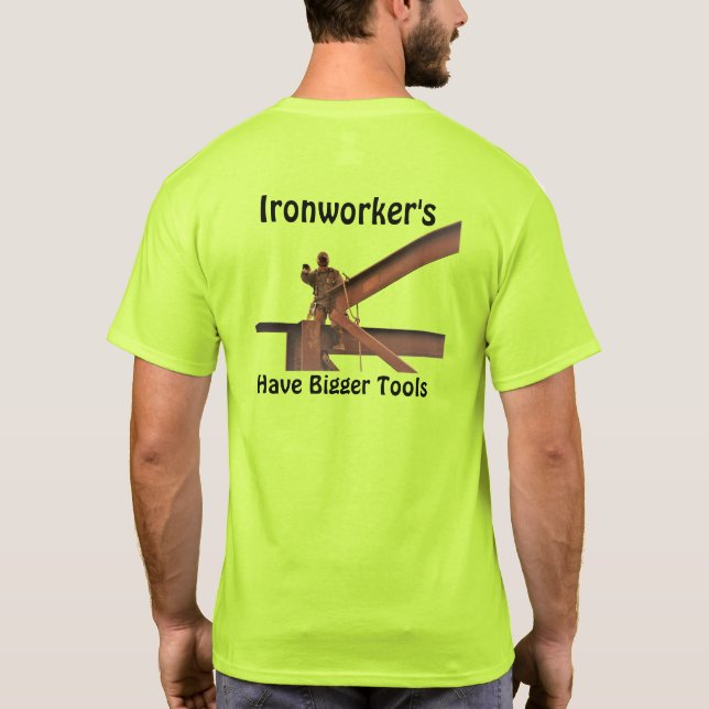 Ironworker Tools T-Shirt (Back)