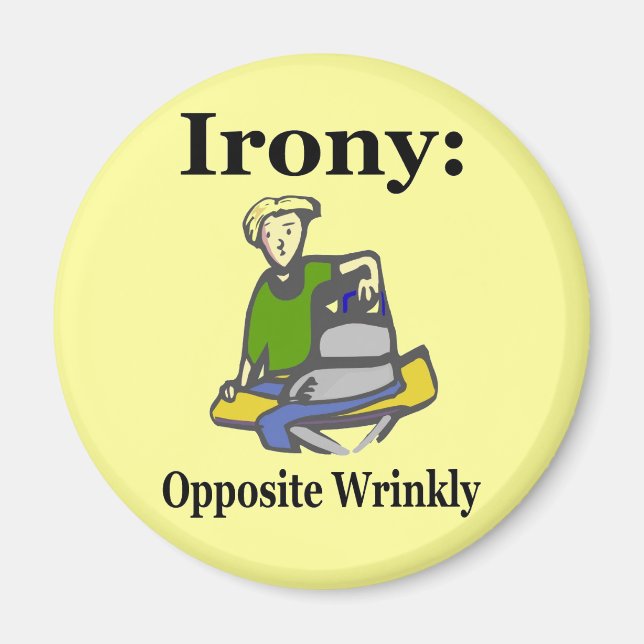 Irony Magnet (Front)