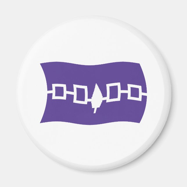 Iroquois Confederacy Flag Magnet (Front)