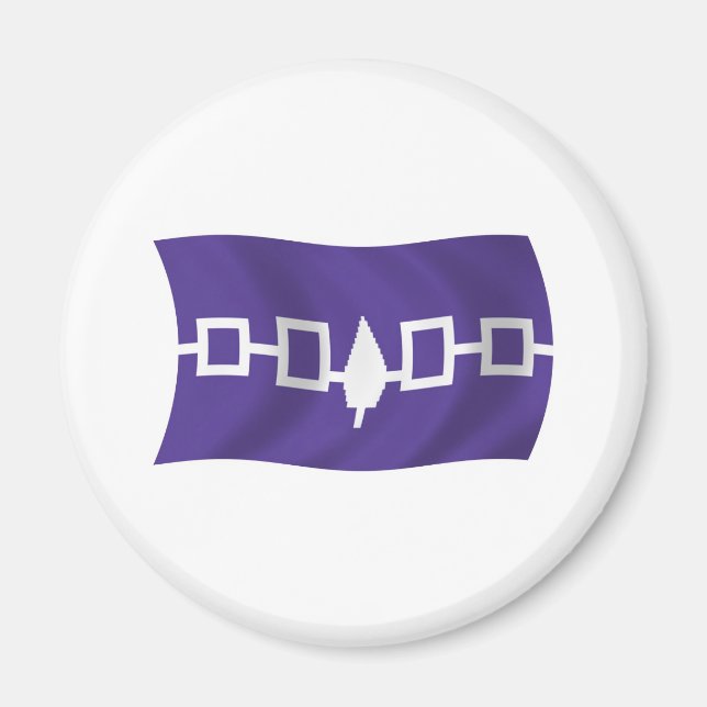 Iroquois Confederacy Flag Magnet (Front)