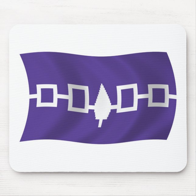 Iroquois Confederacy Flag Mousepad (Front)