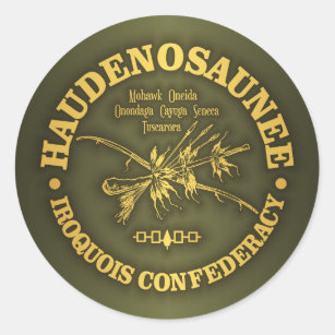 Iroquois Confederacy (Haudenosaunee) Classic Round Sticker