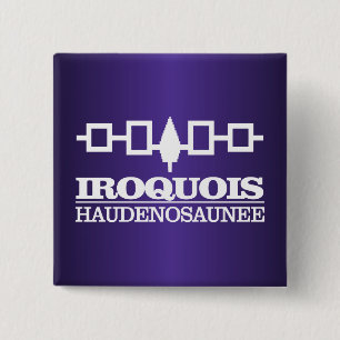 Iroquois (Haudenosaunee) 15 Cm Square Badge