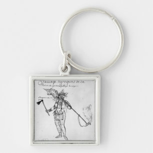 Iroquois Indian of Canada Key Ring