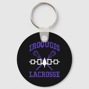 Iroquois Lacrosse Lax Sticks Iroquois Nation Flag  Key Ring