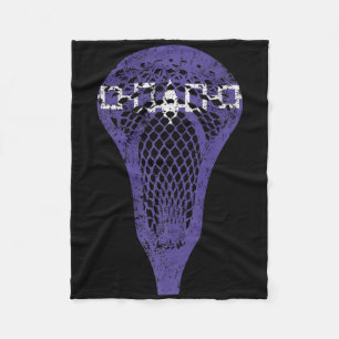 Iroquois Lacrosse Nation Flag Lax Tee Premium  Fleece Blanket