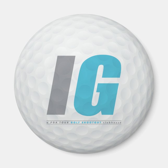 Irrational Guys Golf Ball Magnet (Front)