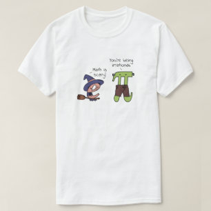 Irrational Numbers Math Halloween Teacher Pi Geek T-Shirt
