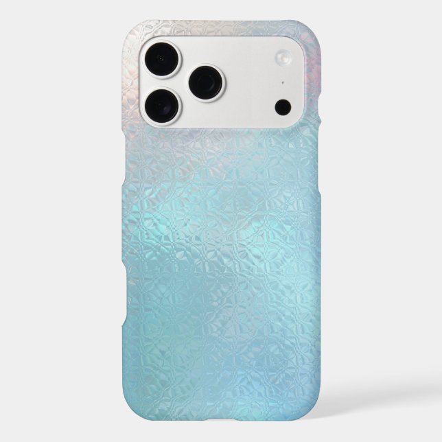 Irredecent light blue background (Back)