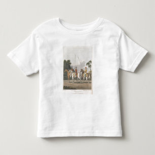 Irregular Cavalry, Bengal Army 1817, plate 5 from Toddler T-Shirt