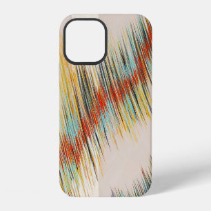 Irregular Curves Abstract Painting Art iPhone 12 Case