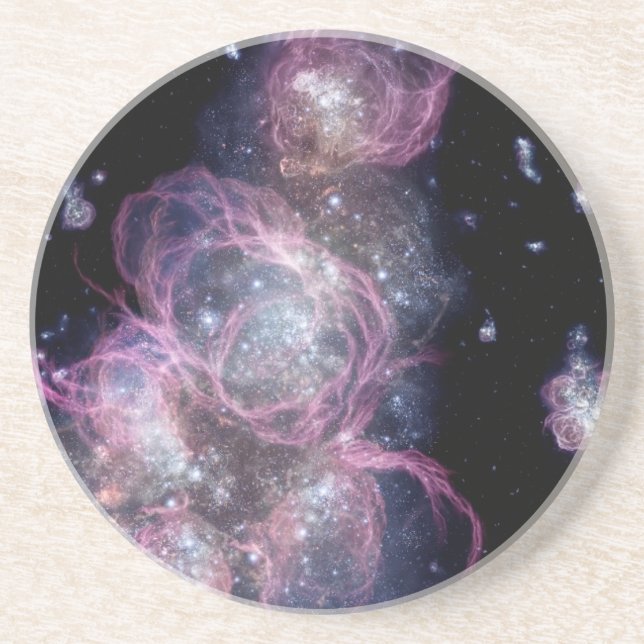 Irregular Dwarf Galaxy Zwicky Coaster (Front)