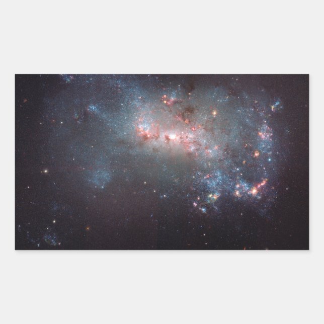 Irregular Galaxy NGC 4449 Caldwell 21 Rectangular Sticker (Front)