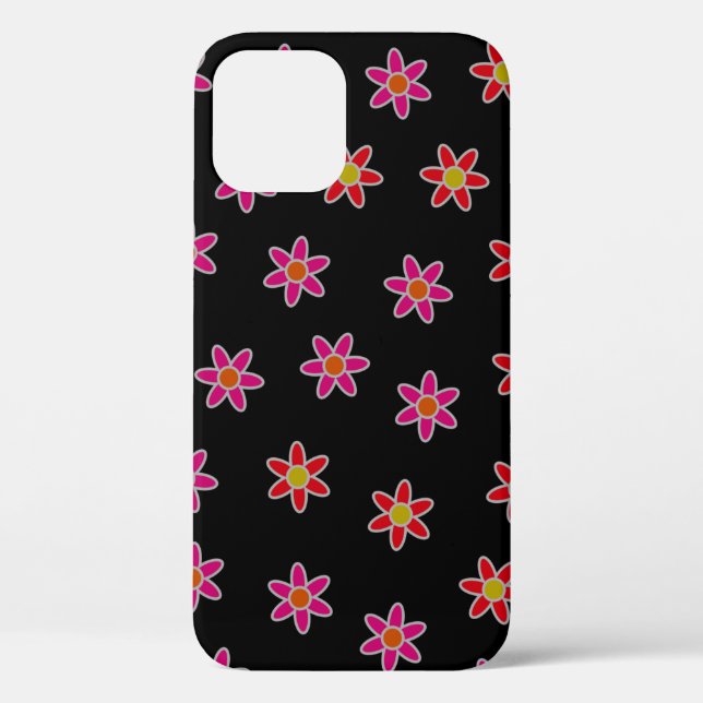 Irregular grassplot including blossoming osteosper Case-Mate iPhone case (Back)
