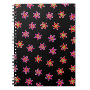 Irregular grassplot including blossoming osteosper notebook