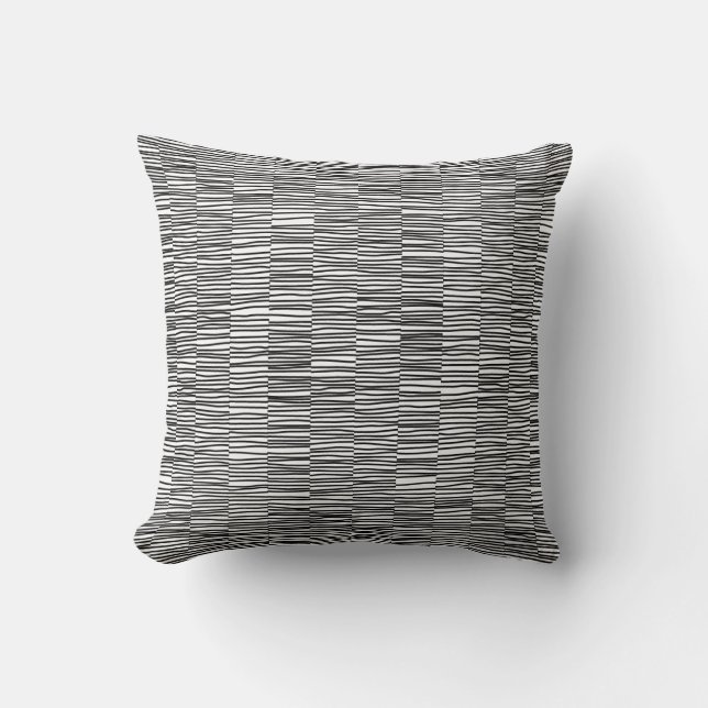 Irregular Lines Cushion (Front)