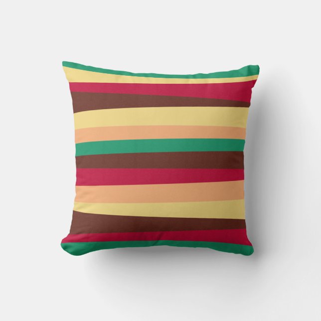 Irregular Stripes 02 (Horizontal) Cushion (Front)