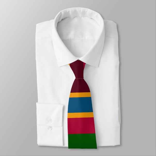 Irregular Stripes 07 Tie (Tied)