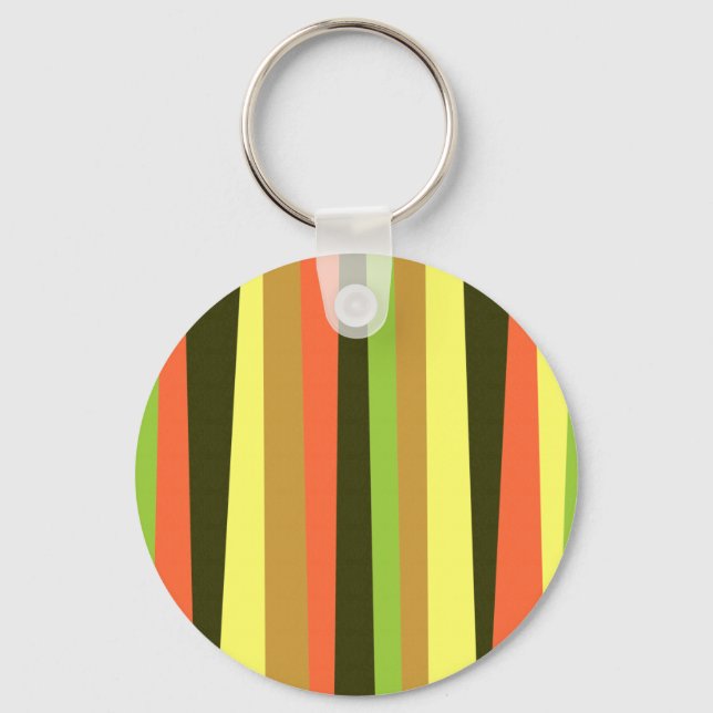 Irregular Stripes (Vertical) Key Ring (Front)
