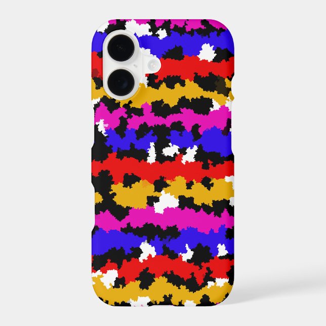 Irregular Urban Abstract Fractal Pattern Design (Back)