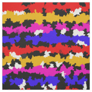 Irregular Urban Abstract Fractal Pattern Design Fabric