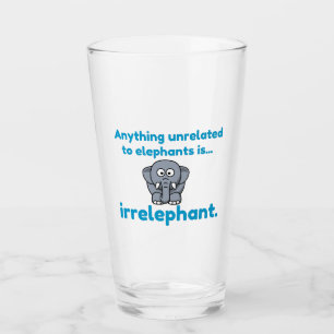 Irrelephant elephant glass