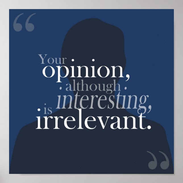 Irrelevant Poster (Front)