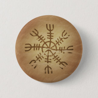 Irresistibility Old Icelandic Magic Charms 6 Cm Round Badge
