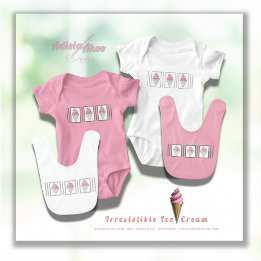 Irresistible Ice Cream Bodysuit by Adiela Akoo