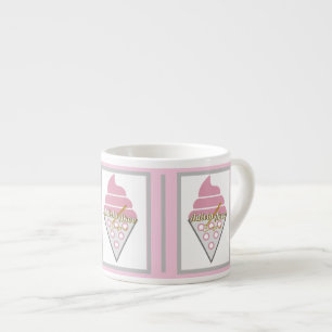 Irresistible Ice Cream Espresso Mug by Adiela Akoo