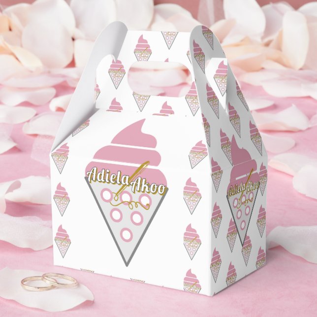 Irresistible Ice Cream Favour Box by Adiela Akoo (Wedding)