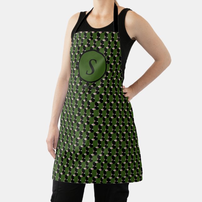 Irresistible Ice Cream Melted Macha Sprinkles  Apron (Insitu)