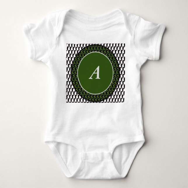 Irresistible Ice Cream Melted Macha Sprinkles Baby Bodysuit (Front)
