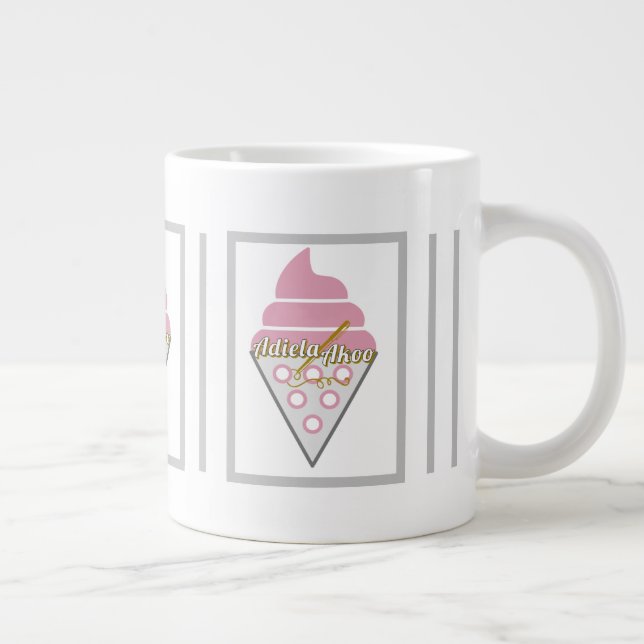 Irresistible Ice Cream Mug by Poet Adiela Akoo (Right)