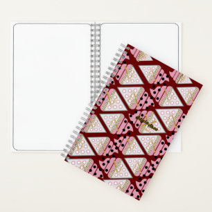Irresistible Ice Cream Sprinkles Berry Notebook