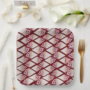 Irresistible Ice Cream Sprinkles Berry Paper Plate