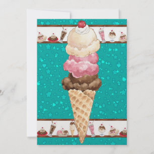 Irresistible Ice Cream - SRF Invitation