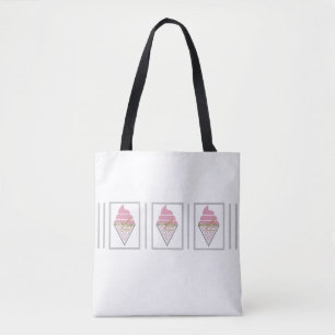 Irresistible Ice Cream Tote by Poet Adiela Akoo Bag