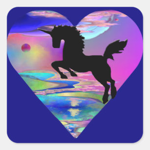 Irresistible Utherworld Unicorn Art Sticker