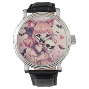 Irresistibly Halloween Girl Horror Kawaii Magic Watch
