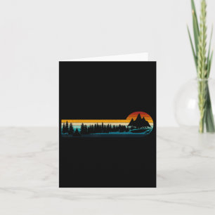 Irreverent Tees Camping Hiking, Camp Hike Wilderne Card