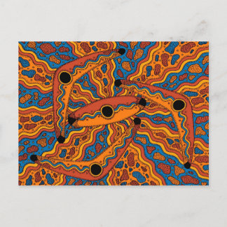 IrrgilMarrga - Boomerang/Shield Summer Season Postcard